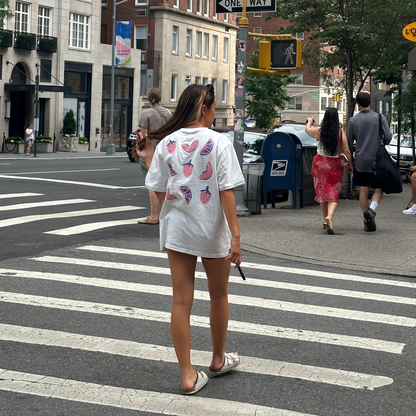 PEACH PERFECT OVERSIZED TEE